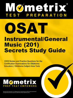 cover image of OSAT Instrumental/General Music (201) Secrets Study Guide